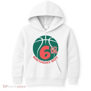 6th Birthday Boy Gift For Birthday Kids Hoodie