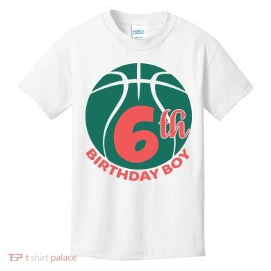6th Birthday Boy Gift For Birthday Kids T-Shirt
