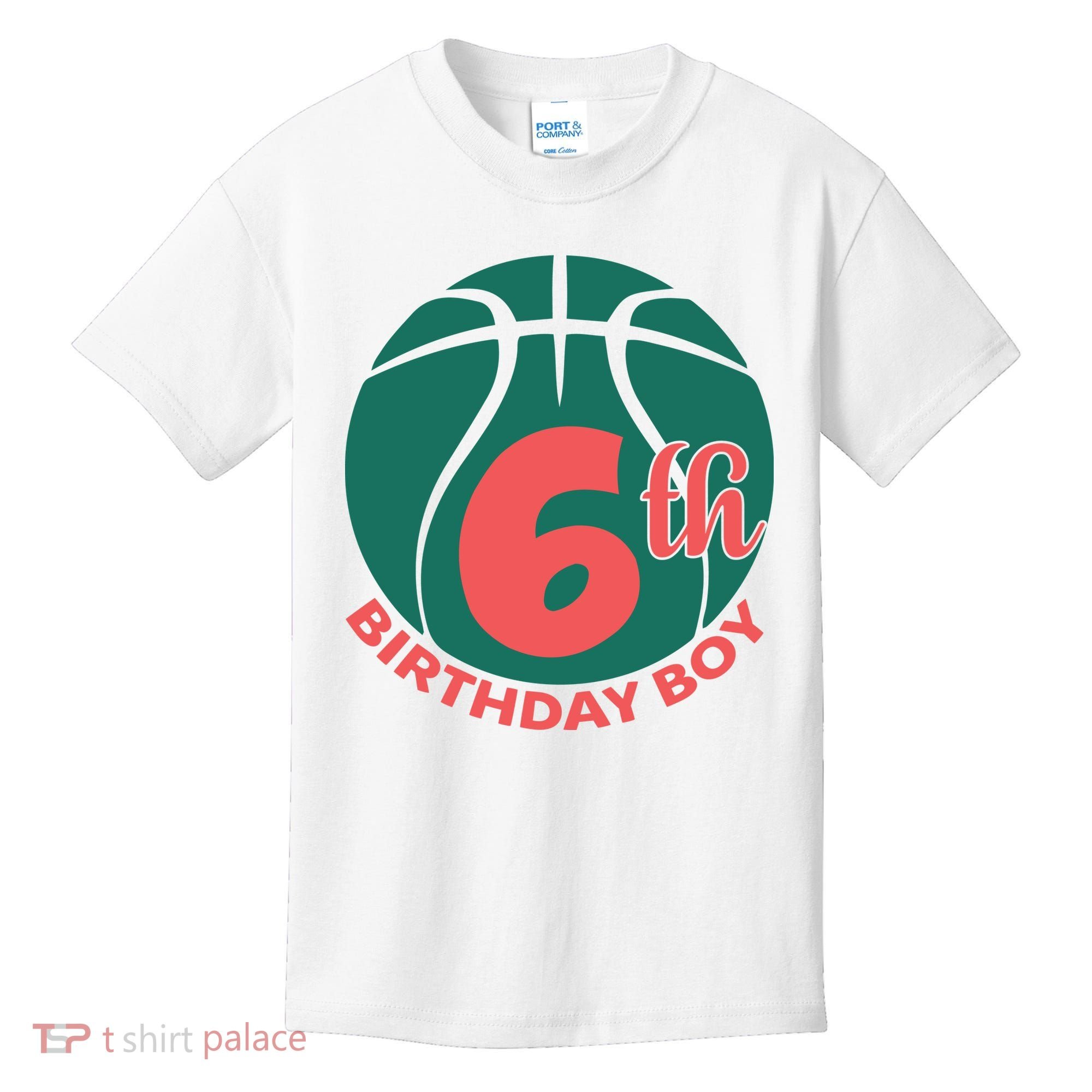 6th Birthday Boy Gift For Birthday Kids T-Shirt