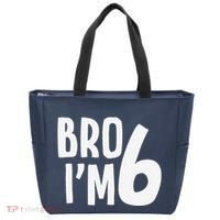 6th Birthday Boy Bro I’M 6 Year Old Six Bday Tote Bag thumb 0