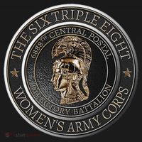 6888th Battalion Black History Tribute Doggie Tank thumb 4
