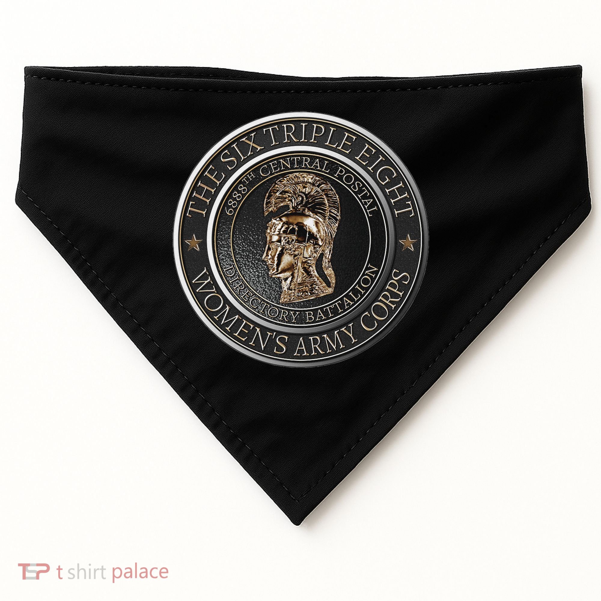 6888th Battalion Black History Tribute USA-Made Doggie Bandana