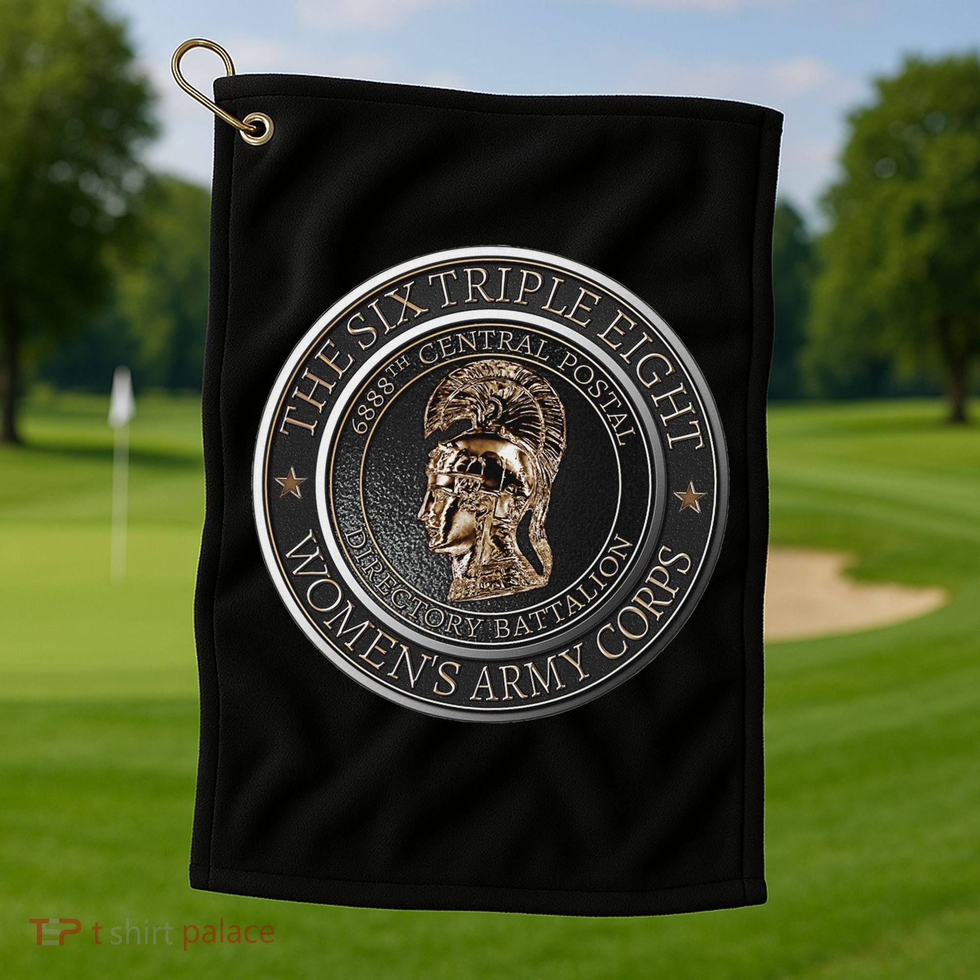 6888th Battalion Black History Tribute Golf Towel