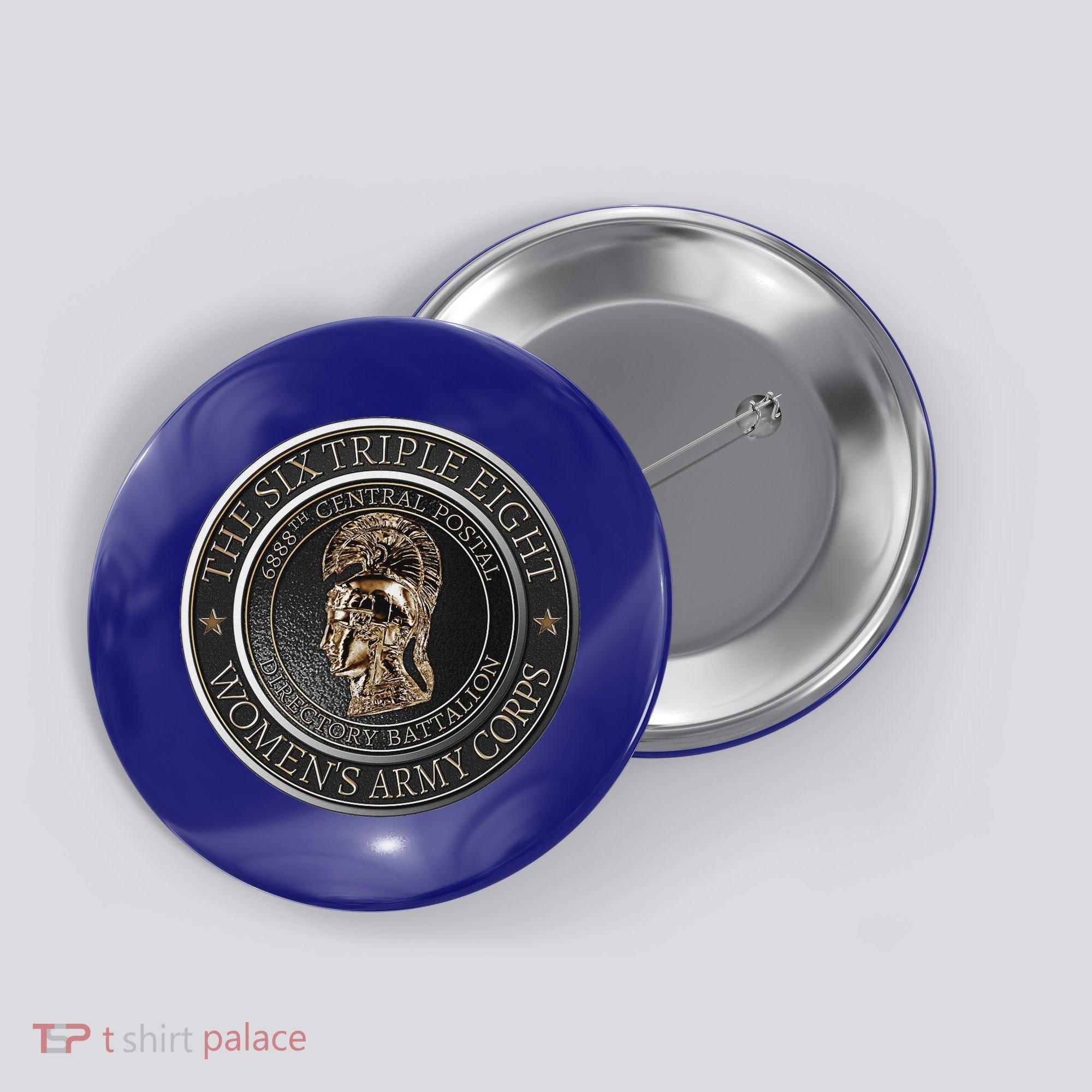 6888th Battalion Black History Tribute Button