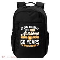 60th Birthday Being Totally Awesome Since 1966 Special Edition  Backpack thumb 0