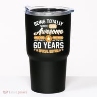 60th Birthday Being Totally Awesome Since 1966 Special Edition  Tumbler thumb 0