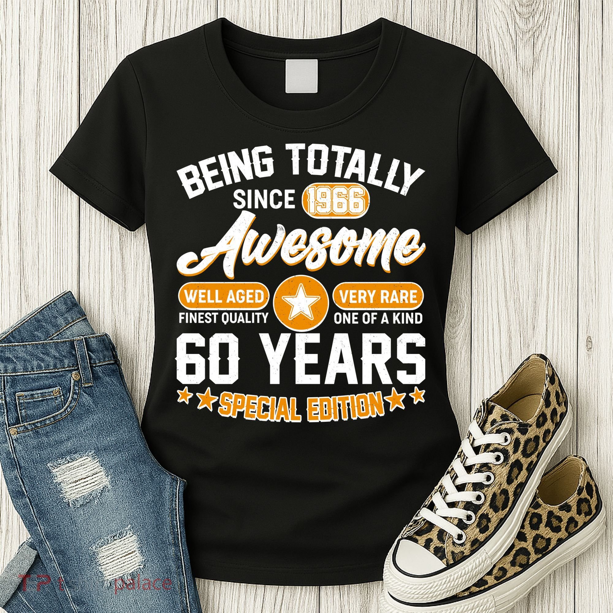 60th Birthday Being Totally Awesome Since 1966 Special Edition  Women's T-Shirt