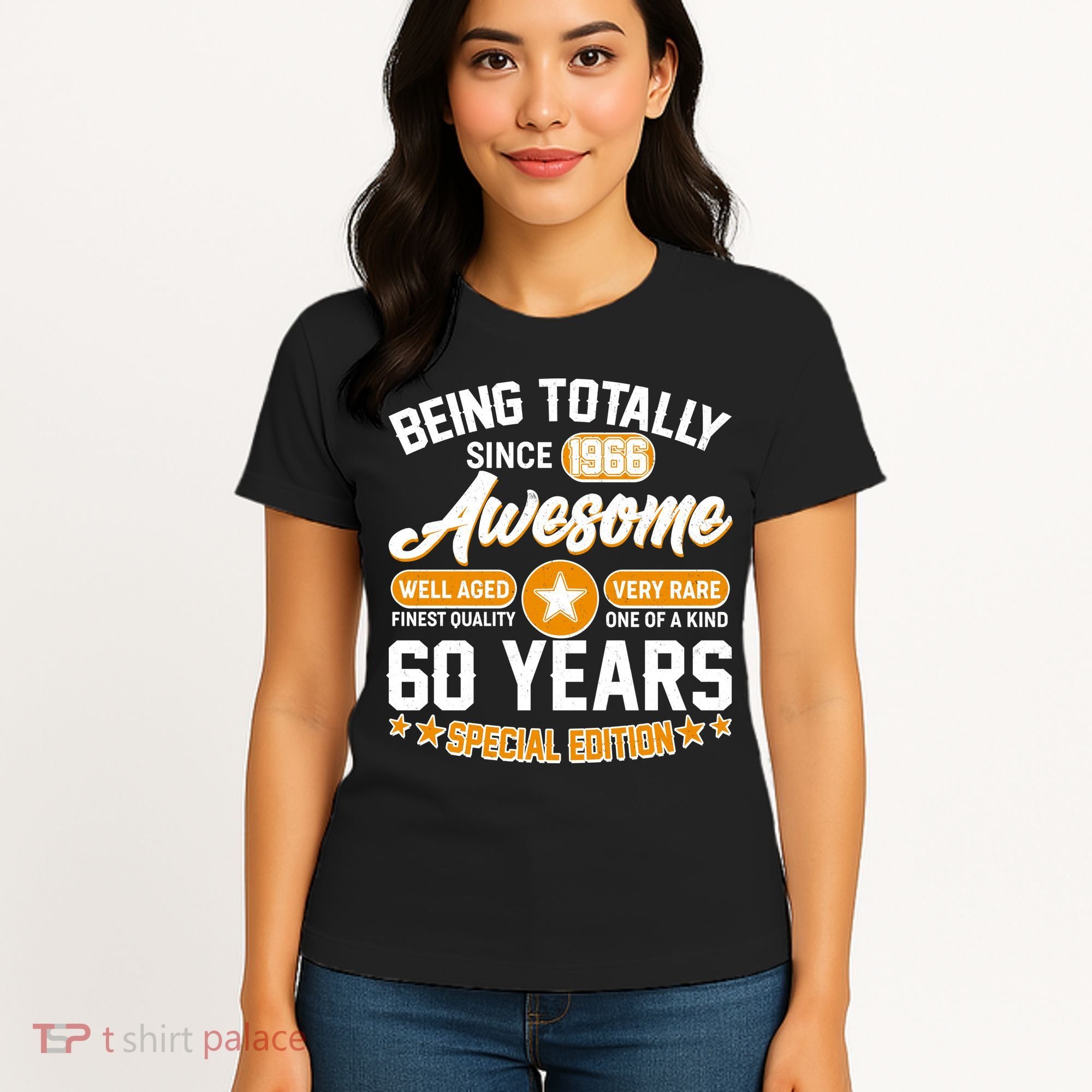 60th Birthday Being Totally Awesome Since 1966 Special Edition  Women's T-Shirt