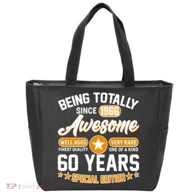 60th Birthday Being Totally Awesome Since 1966 Special Edition  Tote Bag