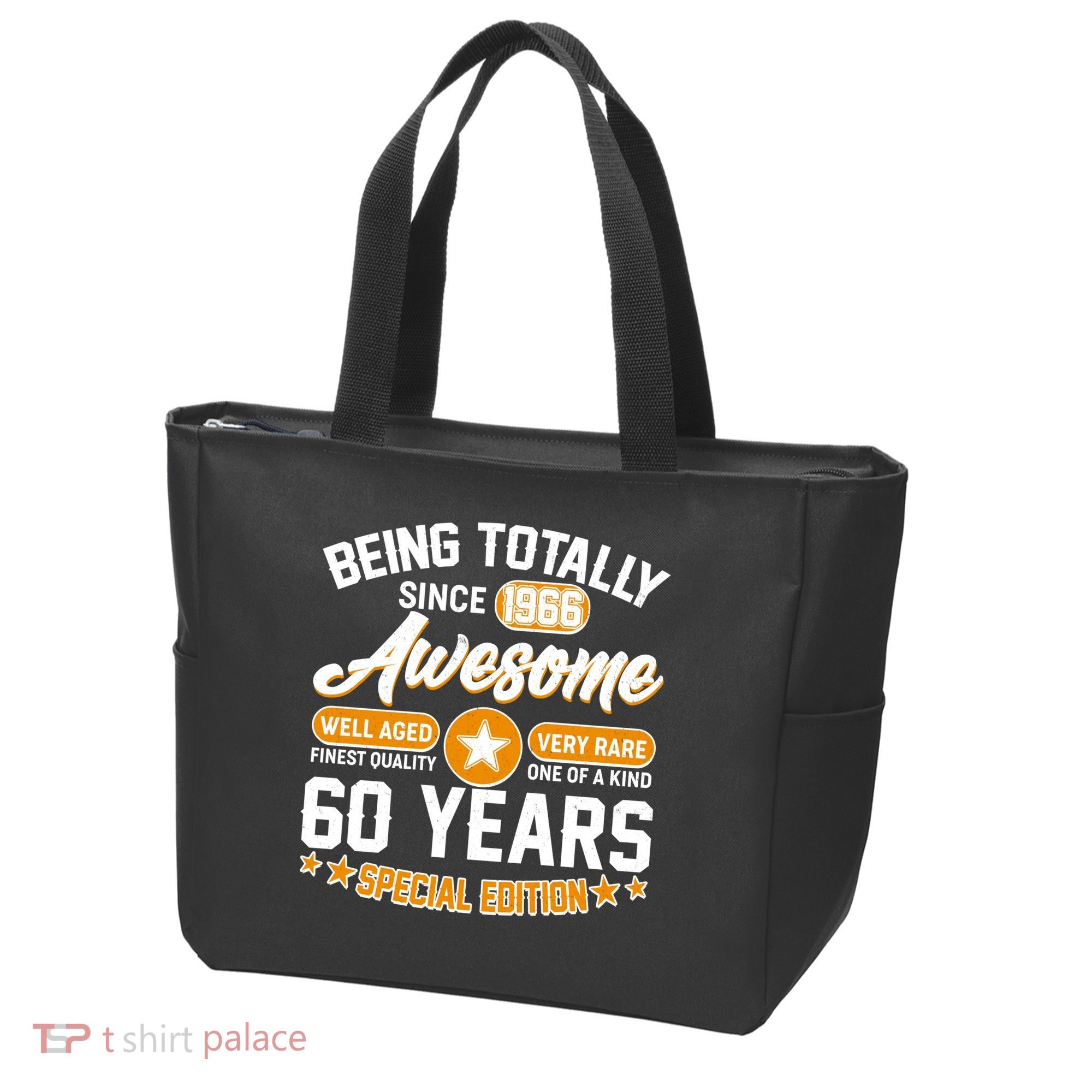 60th Birthday Being Totally Awesome Since 1966 Special Edition  Tote Bag