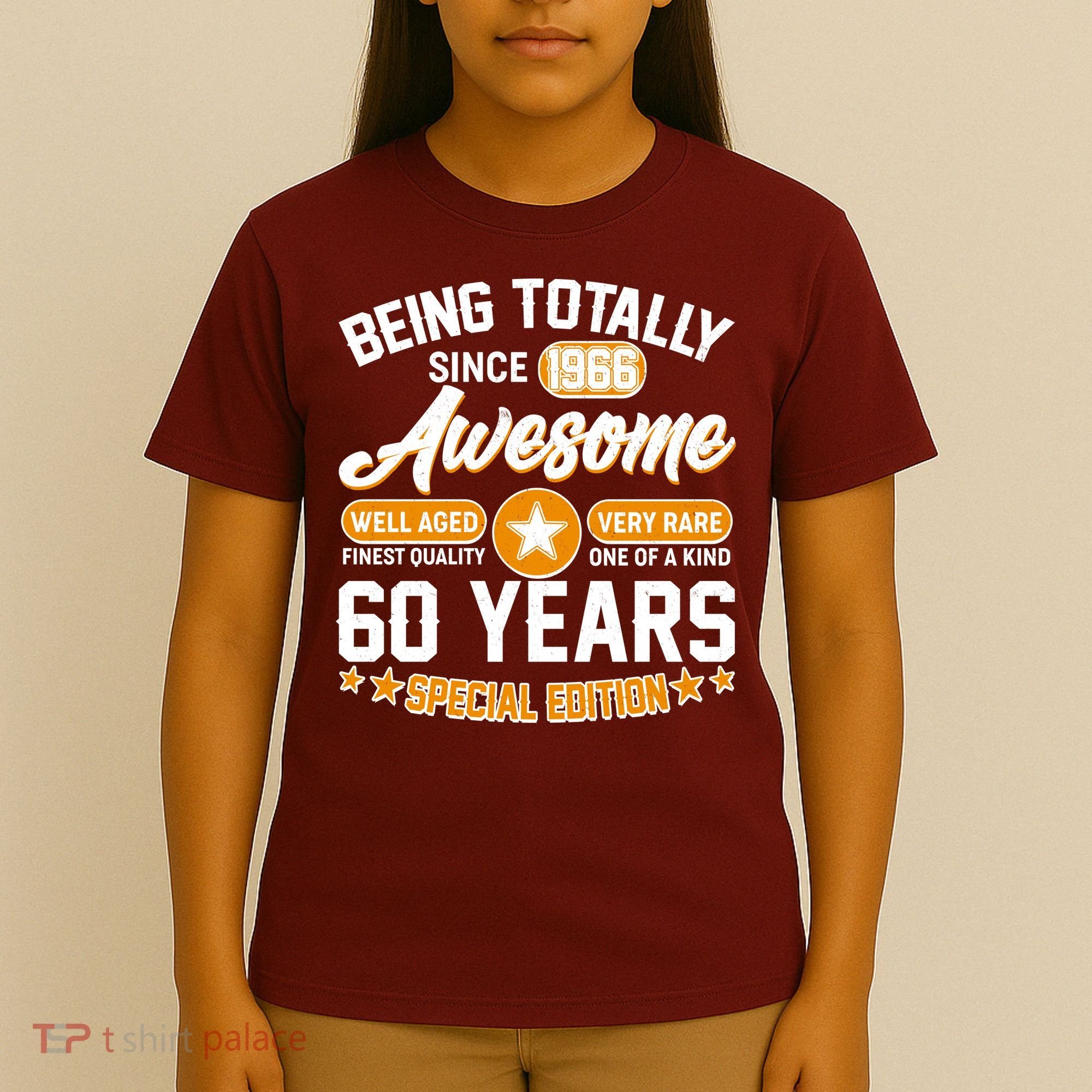 60th Birthday Being Totally Awesome Since 1966 Special Edition  T-Shirt