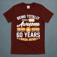 60th Birthday Being Totally Awesome Since 1966 Special Edition  T-Shirt thumb 5