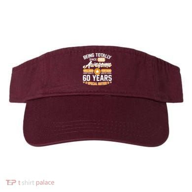 60th Birthday Being Totally Awesome Since 1966 Special Edition  Visor