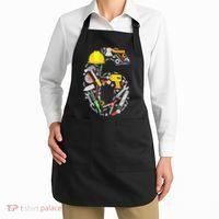 6th Birthday Builder Workman Handyman Tools Apron thumb 2