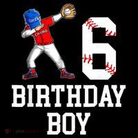 6th Birthday Baseball Big Number Six 6 Year Old Gift Coffee Mug thumb 5