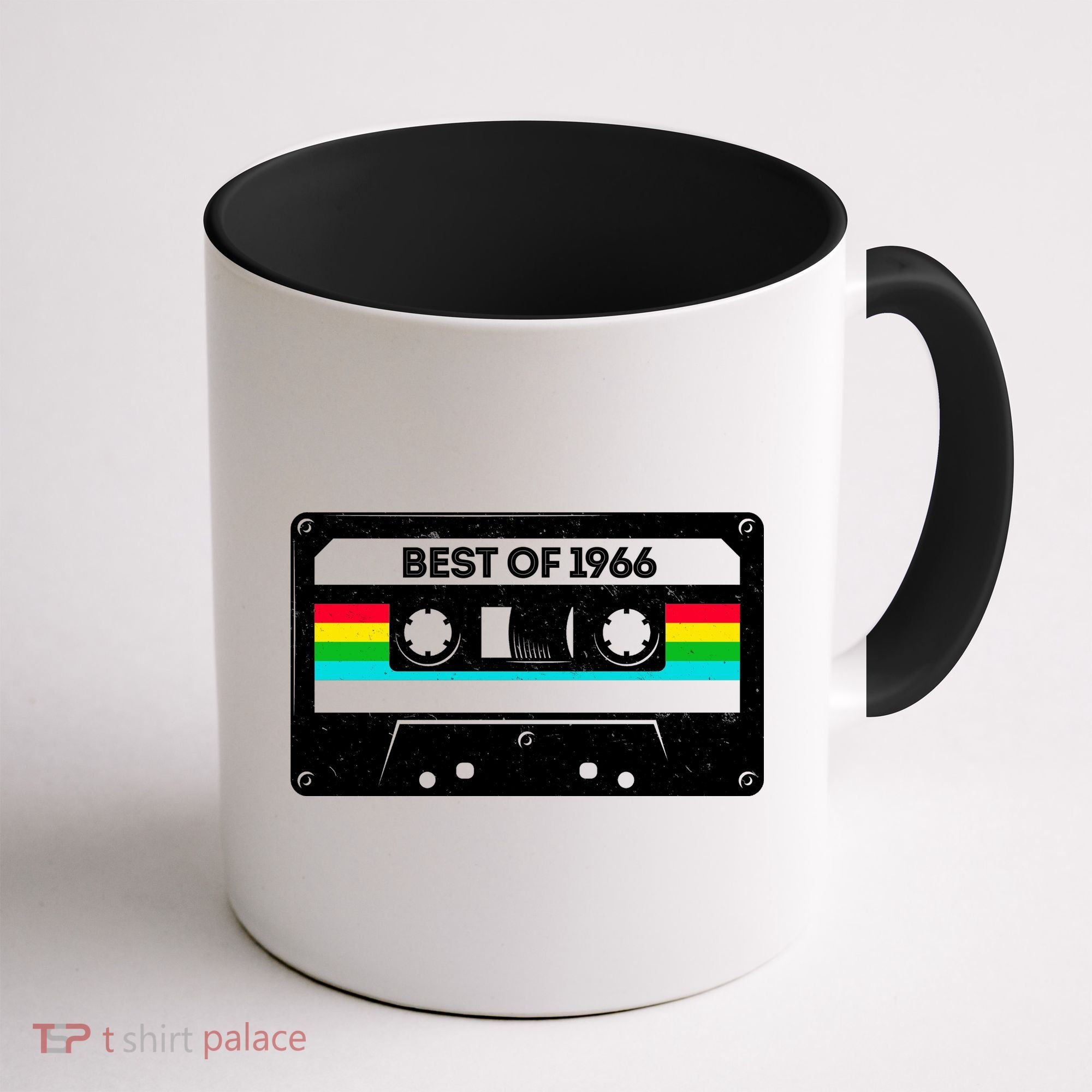 60th Birthday Best Of 1966 Cassette Mix Tape  Coffee Mug