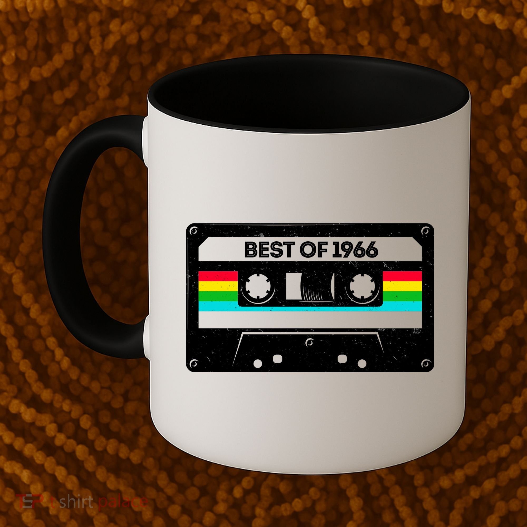 60th Birthday Best Of 1966 Cassette Mix Tape  Coffee Mug
