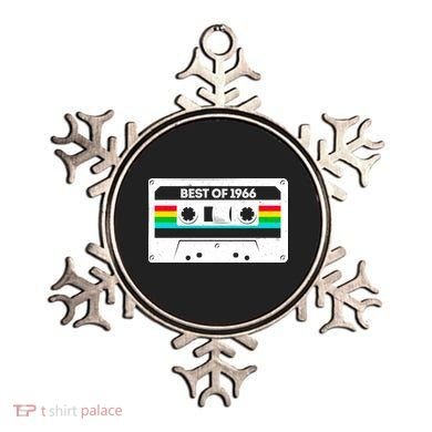 60th Birthday Best Of 1966 Cassette Mix Tape  Ornament