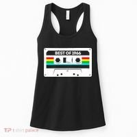 60th Birthday Best Of 1966 Cassette Mix Tape  Women's Tank Top thumb 0