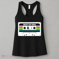 60th Birthday Best Of 1966 Cassette Mix Tape  Women's Tank Top thumb 3