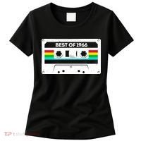 60th Birthday Best Of 1966 Cassette Mix Tape  Women's T-Shirt thumb 0