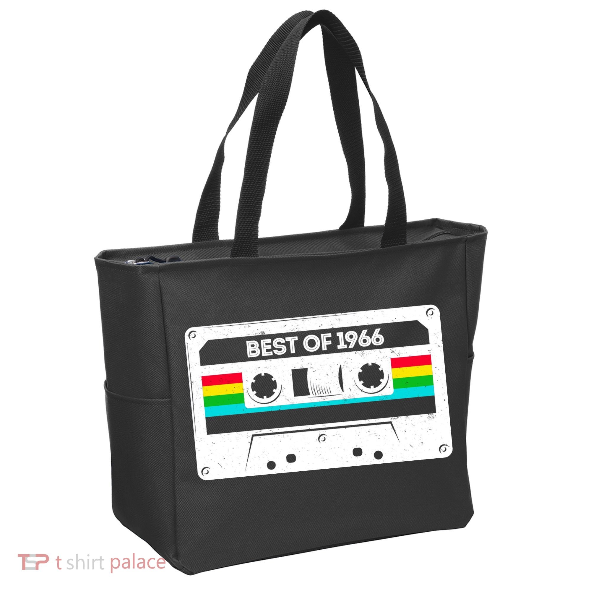 60th Birthday Best Of 1966 Cassette Mix Tape  Tote Bag