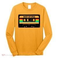 60th Birthday Best Of 1966 Cassette Mix Tape  Long Sleeve Shirt thumb 0