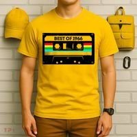 60th Birthday Best Of 1966 Cassette Mix Tape  T-Shirt thumb 6
