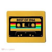 60th Birthday Best Of 1966 Cassette Mix Tape  Mousepad thumb 0