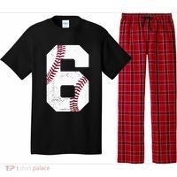 6th Birthday Baseball Six 6 Years Old Pajama Set thumb 0