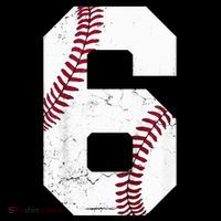 6th Birthday Baseball Six 6 Years Old Women's Hoodie thumb 2