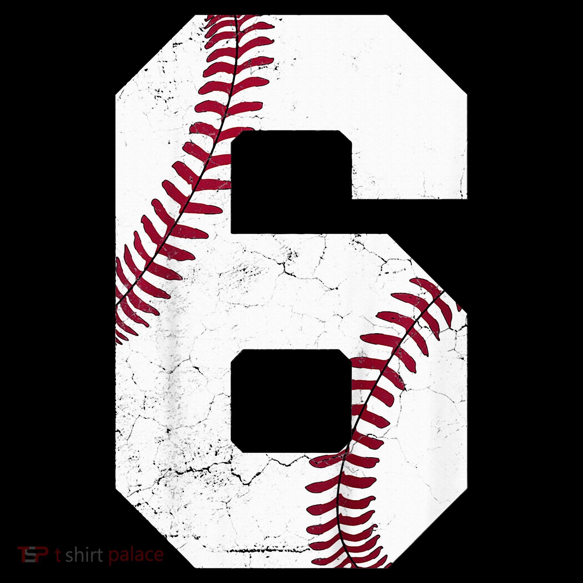 6th Birthday Baseball Six 6 Years Old Women's Hoodie