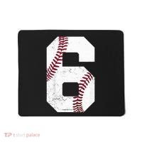 6th Birthday Baseball Six 6 Years Old Mousepad thumb 0