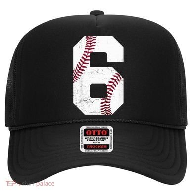 6th Birthday Baseball Six 6 Years Old Hat
