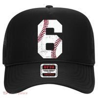 6th Birthday Baseball Six 6 Years Old Hat thumb 0