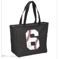 6th Birthday Baseball Six 6 Years Old Tote Bag thumb 2