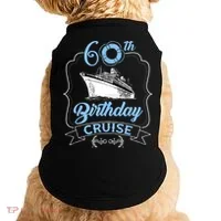 60th Birthday Cruise Doggie Tank thumb 0