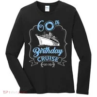 60th Birthday Cruise Women's Long Sleeve Shirt thumb 0