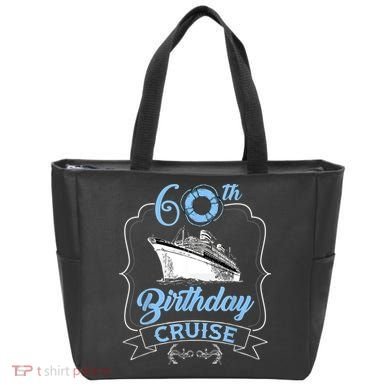 60th Birthday Cruise Tote Bag
