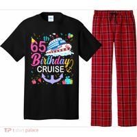 65th Birthday Cruise 65 Years Old Cruising Pajama Set thumb 0