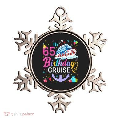 65th Birthday Cruise 65 Years Old Cruising Ornament