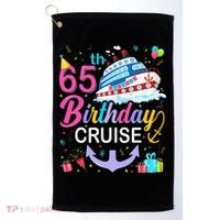65th Birthday Cruise 65 Years Old Cruising Golf Towel thumb 0