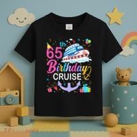 65th Birthday Cruise 65 Years Old Cruising Toddler T-Shirt thumb 3