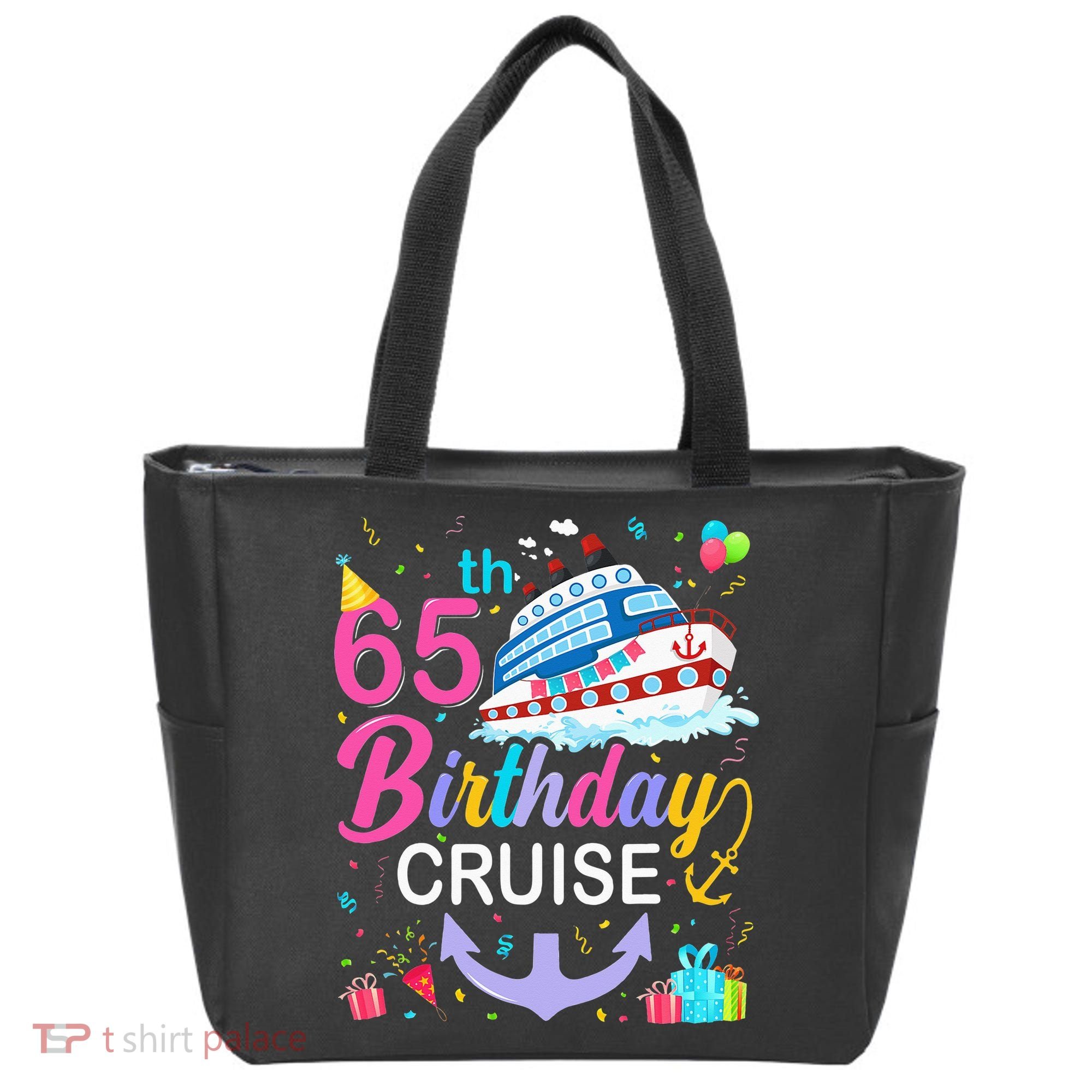 65th Birthday Cruise 65 Years Old Cruising Tote Bag