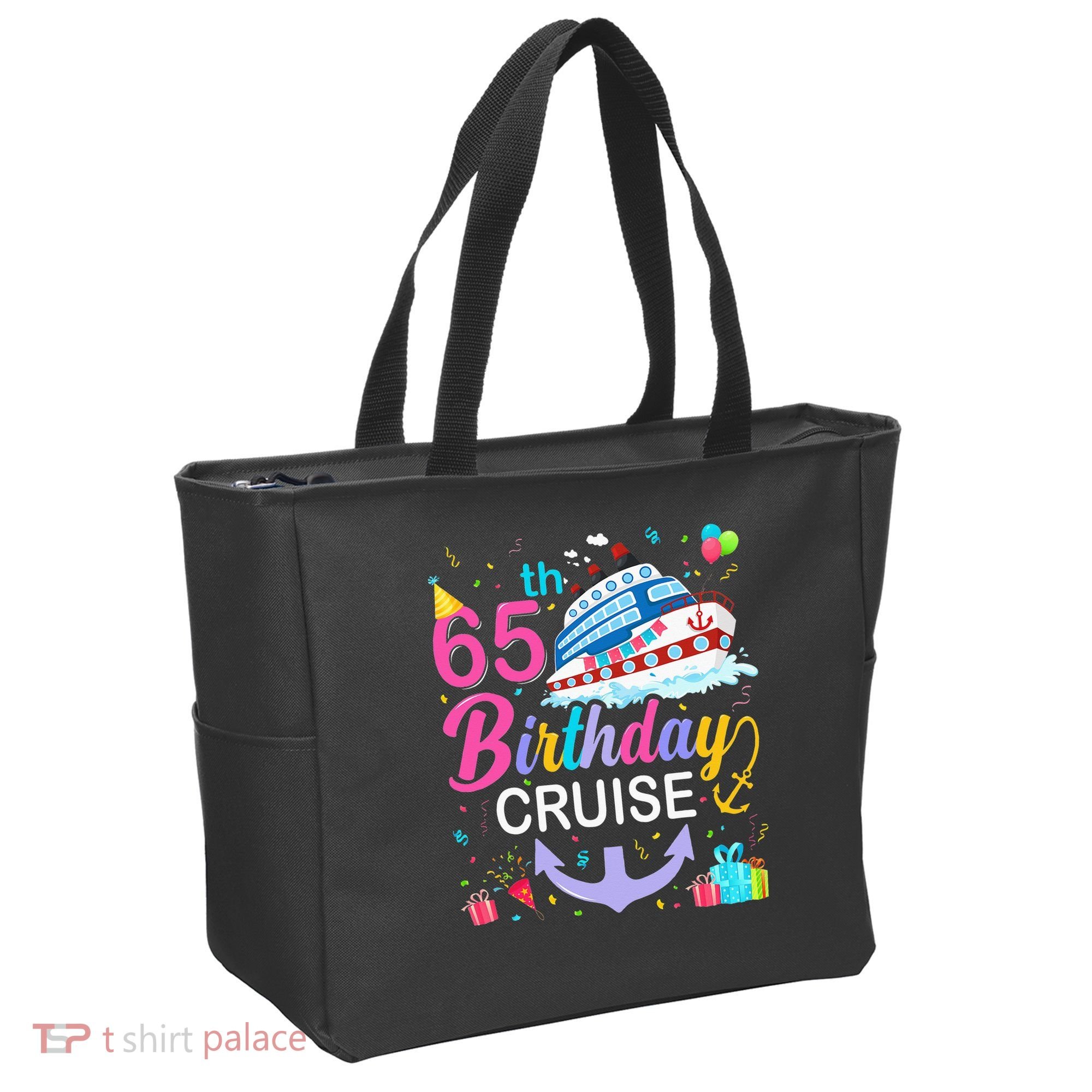 65th Birthday Cruise 65 Years Old Cruising Tote Bag