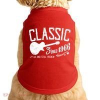 60th Birthday Classic Guitar Since 1966 And Still Rockin Doggie Tank thumb 0