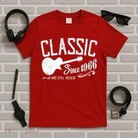 60th Birthday Classic Guitar Since 1966 And Still Rockin T-Shirt thumb 5