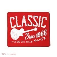 60th Birthday Classic Guitar Since 1966 And Still Rockin Mousepad thumb 0