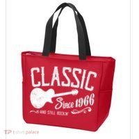 60th Birthday Classic Guitar Since 1966 And Still Rockin Tote Bag thumb 3