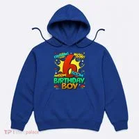 6th Birthday Comic Style 6 Year Old Gifts Hoodie thumb 0